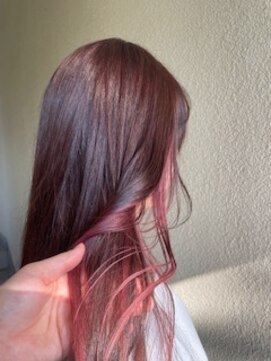 トリックスタンダードナチュラル(TRICK STANDARD Natural) インナーカラーピンク