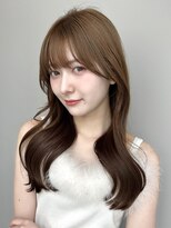 トリッカ シブヤ(TRICCA SHIBUYA)&nbsp;韓国ヘア/ベージュカラー/透明感カラー/レイヤーカット/ロング