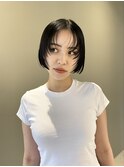 フェザーバング/切りっぱなしボブ