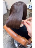 フェザーバングうる艶髪抜け感ヘア アンニュイヘアセシルカット