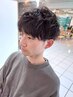 【メンズ限定】カット+前処理TR＋パーマ【高崎/菅谷町】￥14000→￥10900