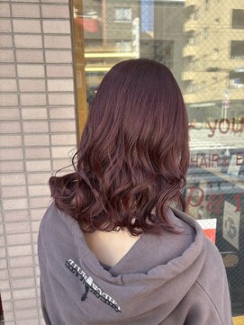 ジパング 押上店(Zipangu) 秋冬カラー/大人ピンク/20代/巻き髪