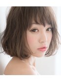 透明感☆フラッフィーボブ