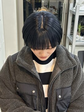 メル ヨコハマ(MeL) blue black/ブリーチ