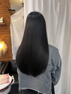 スイート ヘアデザイン(Suite HAIR DESIGN) ナチュラルストレート×ロングヘア　【Ryoka 髪質改善】