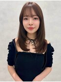 レイヤーカット/アッシュベージュ