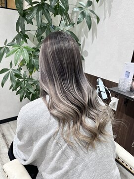 ベルヘアーデザイン 堺東(Belle hair Design) バレイヤージュ/グラデーション/外国人風/レイヤーカット/堺東