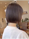 切りっぱなしボブ