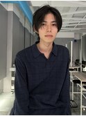 men's センターパート メンズミディアム