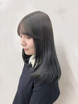 エルフレームバイワンラヴェスト(L'FLAME by one Lovest) オリーブグレージュ/艶カラー/長野駅前/L'FLAME