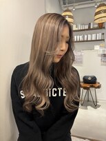 ココルアナ(coco luana)&nbsp;バレイヤージュ/海外風/ケアブリーチ/髪質改善/ハイトーン/学割