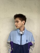 アジールヘア 所沢プロペ通り店(agir hair)&nbsp;メンズスパイキーショートピンパーマ所沢