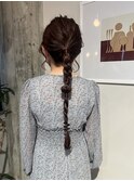 ヘアセット/ヘアアレンジ/丸の内/河文/結婚式/お呼ばれヘア