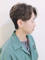 モリオフロムロンドン 松戸店(Morio from London)&nbsp;【松戸　テラカド】メンズフェザーパーマ　毛流れパーマ　春夏