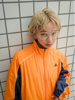 ベール(BALE)の写真/【ケアブリーチ☆ダブルカラー￥13750】憧れの透明感カラーでより自分らしく輝けるスタイルに*