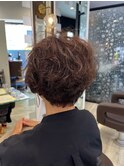 30代40代/ショート/くせ毛風パーマ/船橋/船橋大神宮下