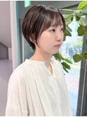 ホワイトグレージュ/デジタルパーマ/チェリーブラウン/名駅u29