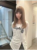 【表参道sheta小林】透明ミルクティーラベンダーハイトーン