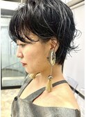 別府ショートボブ顔まわりレイヤーカット髪質改善カラー30代