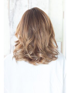 ヘアーパーク マンボ(HAIR PARK MAMBO) シャドールーツ 透け感 ミディアム【hair park MAMBO 豊田】