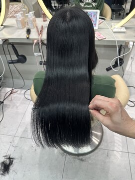 ロンドメリア 天神大名店(Lond Melia) ★小顔黒髪クラゲヘアーオリーブグレーココアベージュ髪質改善★