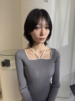 ハイブ 金沢(Hive)&nbsp;レイヤーナチュラルブラックボブレイヤーミニウルフ