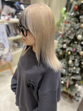 ヘアーザラブズラフズ オーガニカ 北九州(HAIR THE LOVES LAUGHS ORGANICA) ホワイトベージュ