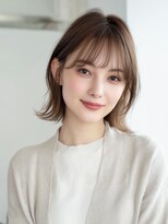 ルービック 豊中(Rubik's)&nbsp;前髪ありの小顔ボブ/髪質改善似合わせカット