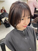 サンチャサロン(sancha salon)&nbsp;丸みシルエットでふんわりボブ