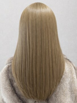 コタ 水戸(COHTA) レイヤーカットミルクティーベージュブリーチなしダブルカラー