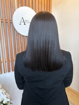 アミュー(Amyu)&nbsp;髪質改善カラーで艶髪続く