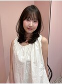 透明感グレージュ