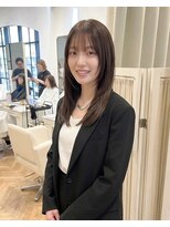 ハーツオオサカ(HE:ARTS OSAKA)&nbsp;小顔見えレイヤー韓国シースルー内巻きロング