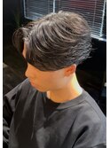 毛流れヘア