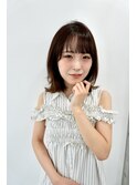 レイヤーカット/イメチェン/ホワイトブロンド/シャドウレイヤー