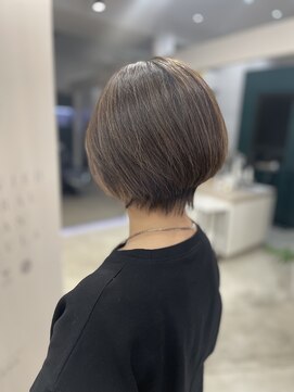 プレビア 上尾店(PREVIA) 白髪ぼかし ハイライト髪質再生カラー