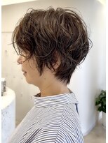 テルミークリニカルデザイン 千里中央店&nbsp;ショートパーマ40代50代ショート