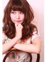 ヘアリゾート アジアグランデ(Hair Resort Asia grande)&nbsp;【Asia　grande】Saya/ラフウェーブセミロング