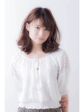 ジャン クロード ビギン 表参道店(JEAN CLAUDE BIGUINE) 外ハネふんわりミディアム 20代30代40代