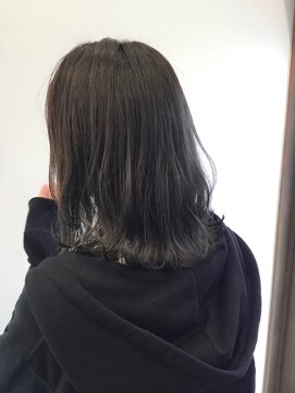 レガロヘアアトリエ(REGALO hair atelier) 外ハネボブ/シースルーグレージュ【水戸/赤塚】