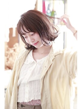 キミ(kimi) 【ｋｉｍｉ自由が丘】ラベンダーパールグレージュ×とろみカール