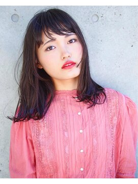 カタチ バイ アンジュ(katachi by Ange) 【katachi byAnge】黒髪、暗髪ラフストレート