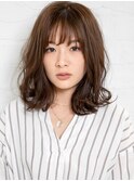 無造作なルーズ感でこなれスタイルに!ニュアンスセミディ