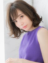 ローレン(LOREN)&nbsp;＊LOREN＊柔らか透明感ブルージュ×大人無造作カールボブディ