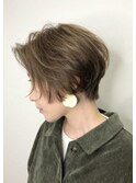 【BABEL】ハンサムショート＿アッシュブラウン外ハネボブ