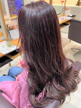 ビーハイブ ドットエー 本町広瀬通店(BEHIVE.A) AVEDAカラー×暖色系カラーカシスピンク