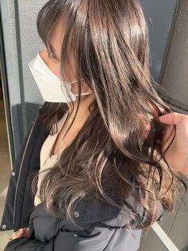 ロロ(ro-ro) 【恵比寿ro-ro】イルミナx前髪xココアブラウンxフリンジウェーブ