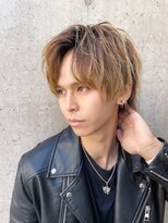 ロンド ロビン 栄(Lond robin)&nbsp;【Lond robin】高瀬慎也センターパートニュアンスパーマ無造作