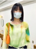 ぱっつとステップカット