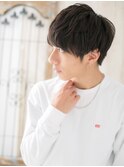 アレンジ効く短髪パーマクラウドマッシュQ